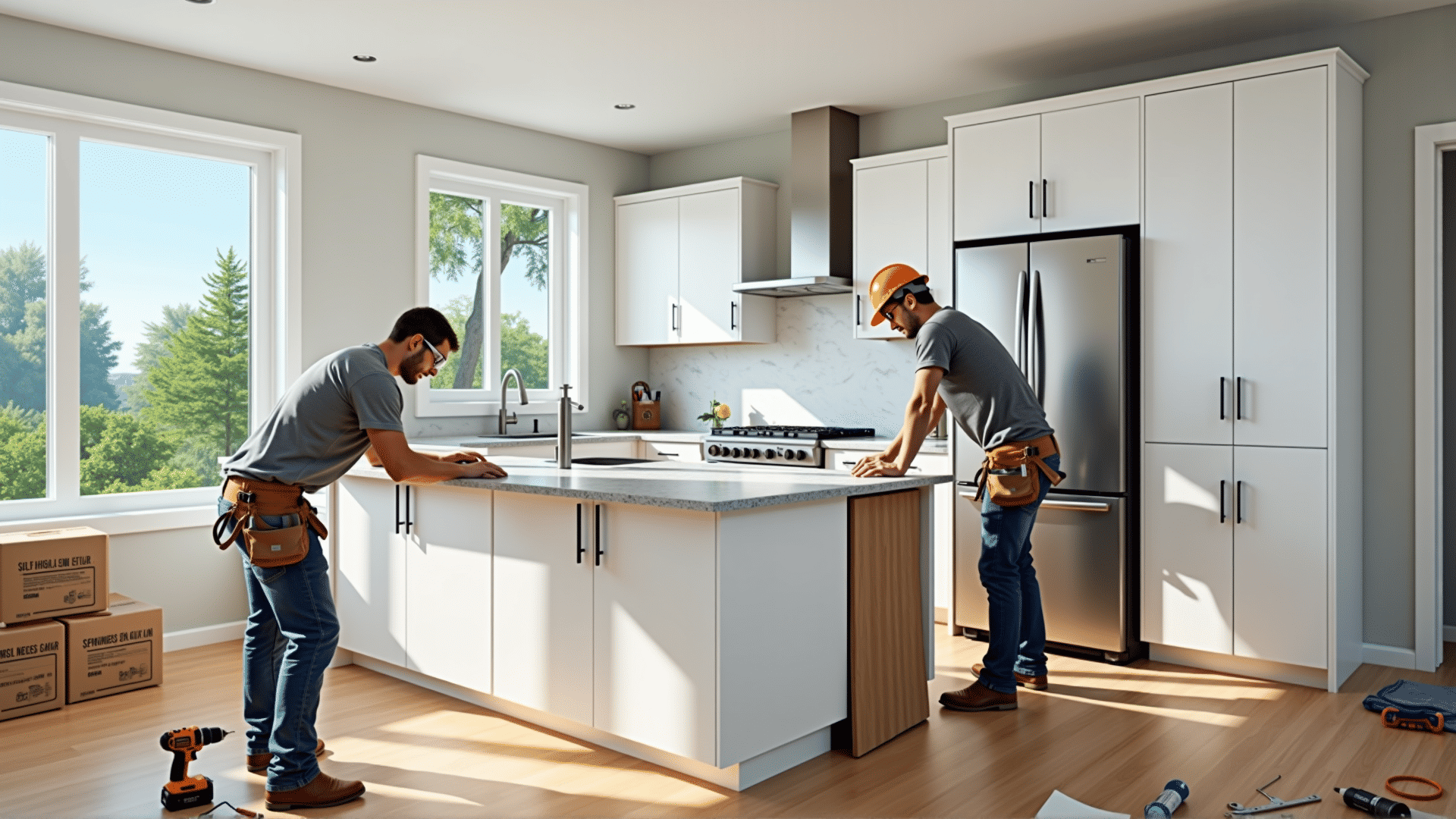 Home improvement project kitchen